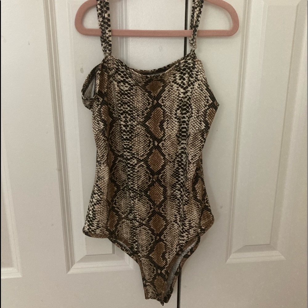Snake skin body suit